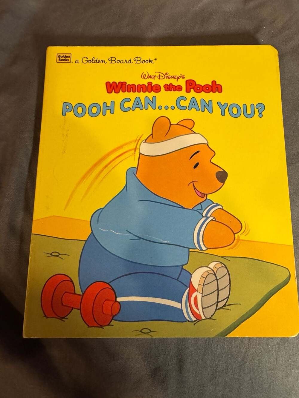 Walt Disney Winnie The Pooh Pooh Can Can You Golden Book